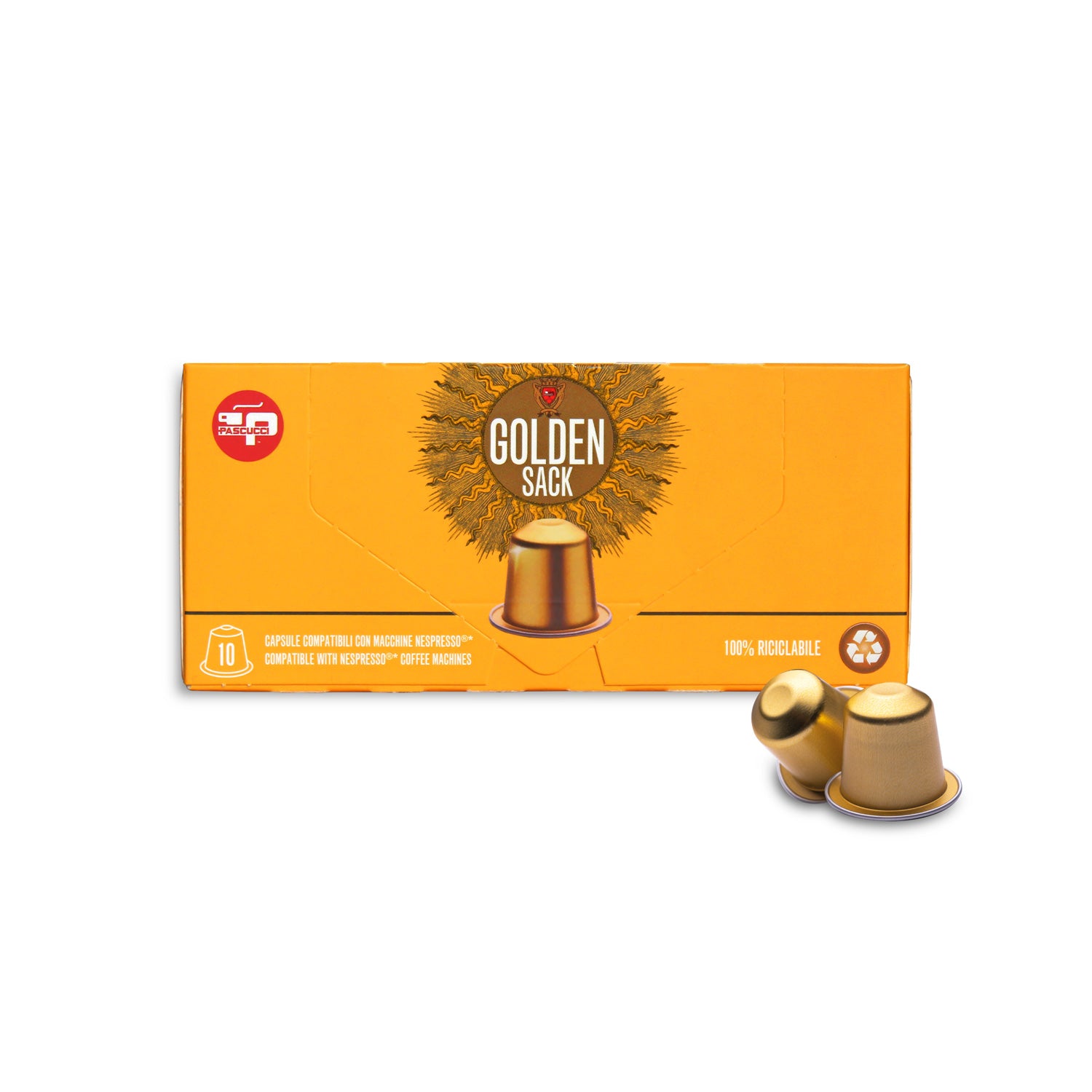 Cafea Golden Sack Capsule - 10 bucăți