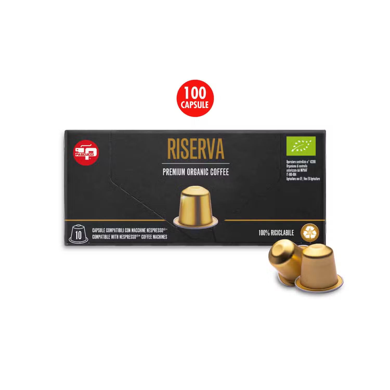 Cafea Riserva Capsule - 100 bucăți