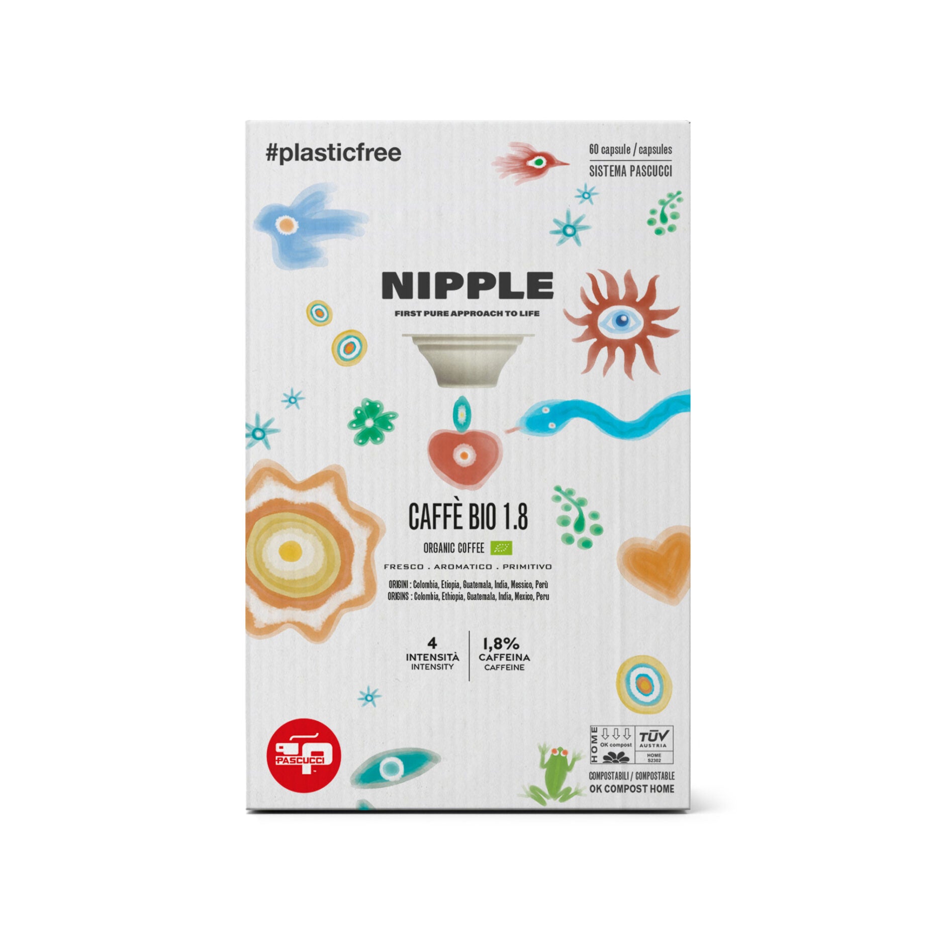 CAFEA BIO GENESI ÎN CAPSULA NIPPLE (60 BUC) – Costul unei capsule este 1.92 lei