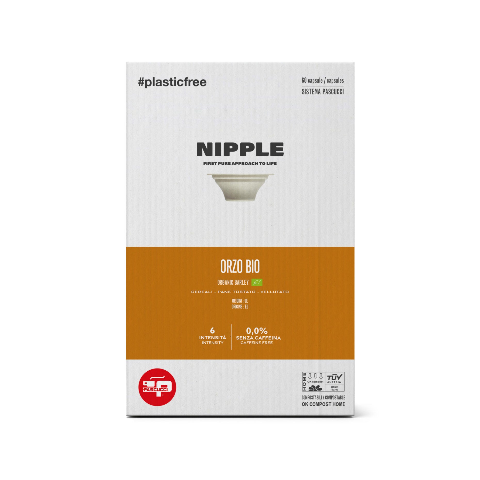 ORZ ORGANIC BIO 0.0 ÎN CAPSULA NIPPLE (60 BUC) – Costul unei capsule este 1.82 lei