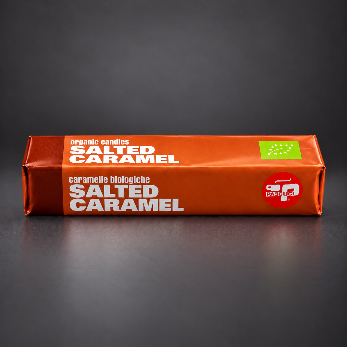 Bomboane ecologice cu caramel sărat Pascucci | 46 g