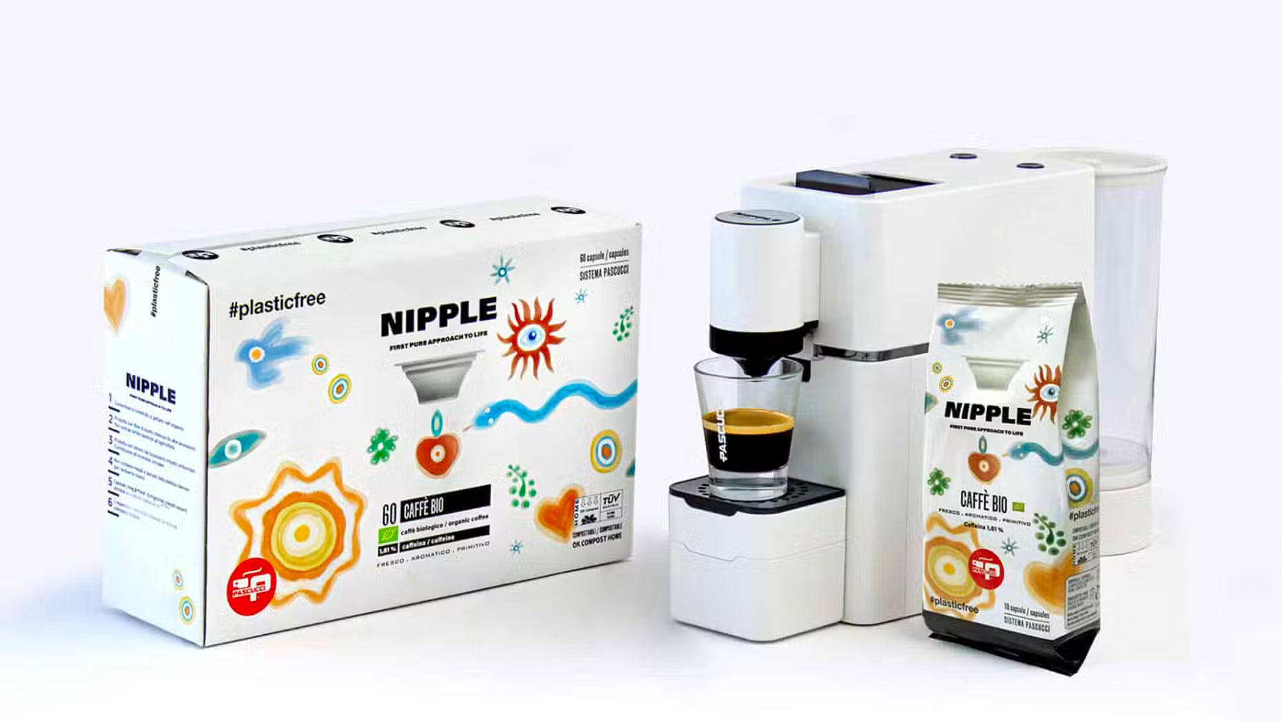 CAFEA DECA BIO 0.0  ÎN CAPSULA NIPPLE (60 BUC) – Costul unei capsule este 2.12 lei