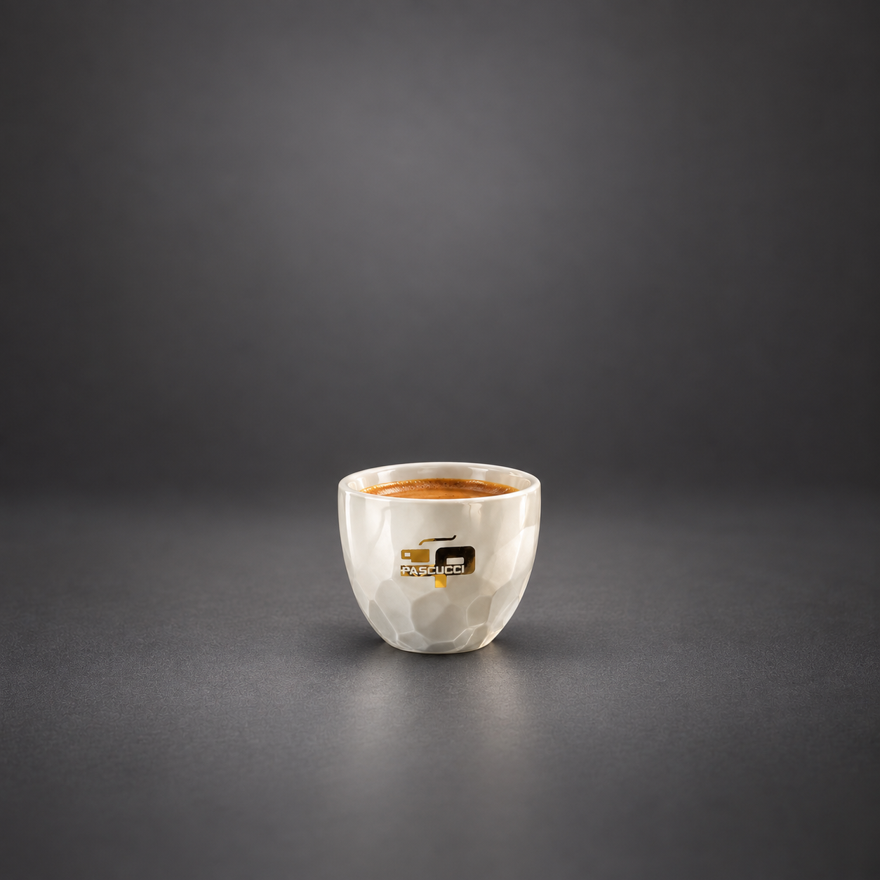 Ceașcă Espresso Pascucci Gold Faceted | 60 ml