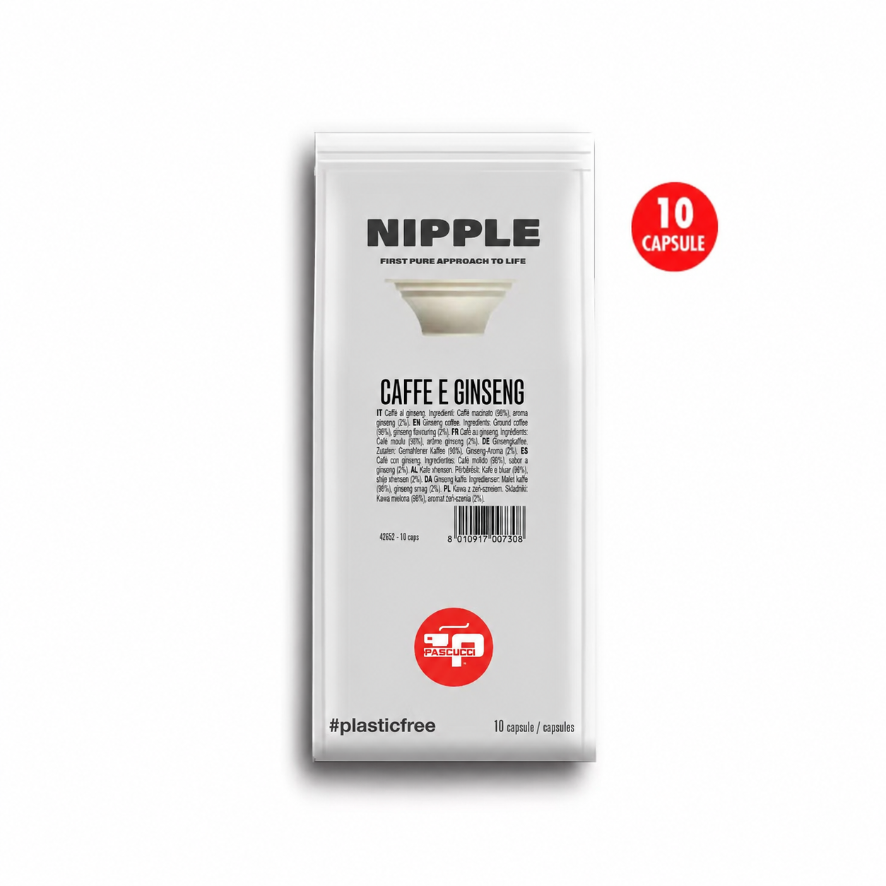 CAFEA & GINSENG 2.1  ÎN CAPSULA NIPPLE (10 BUC) – Costul unei capsule este 2.5 lei